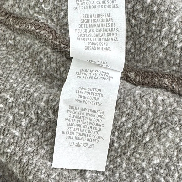 Aerie Olive Green Track Pants Jogger Pant - Picture 5 of 5